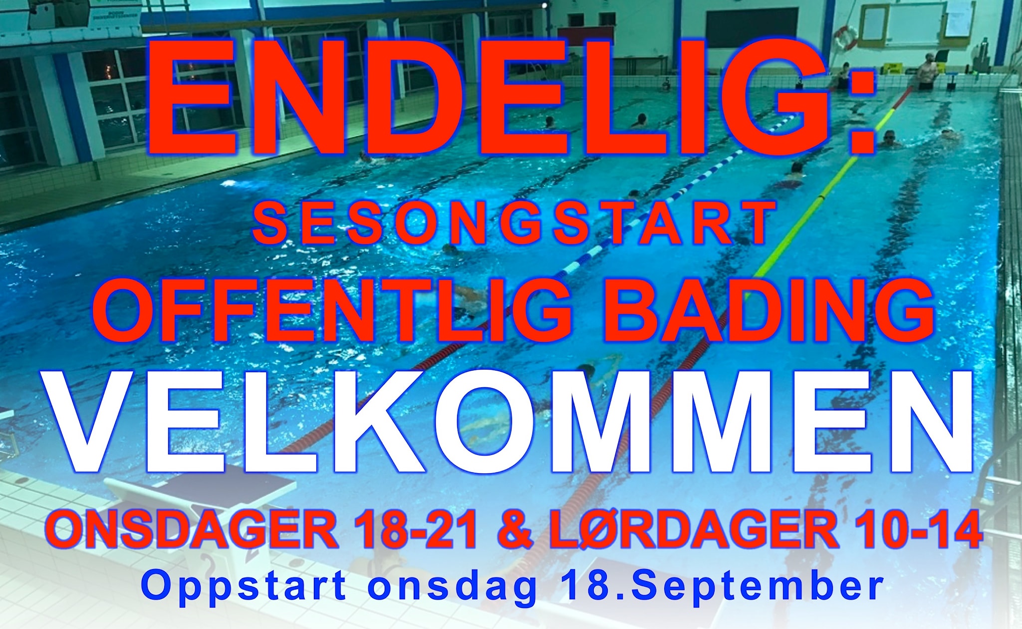 Sesongstart Offentlig Bading på Bodin
